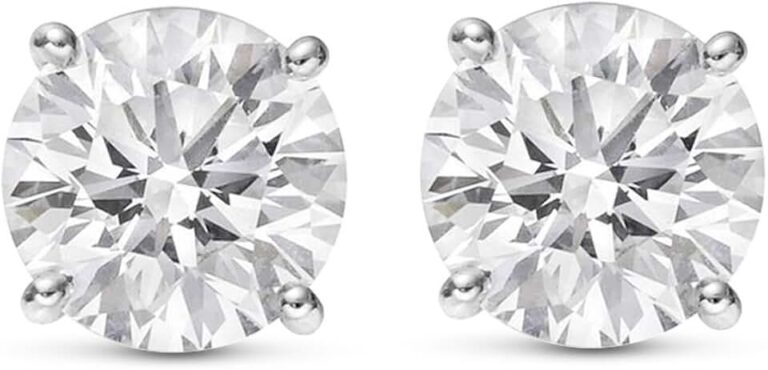 GIA Certified Diamond Earrings