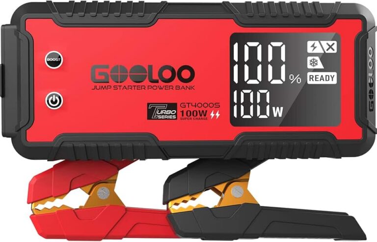 GOOLOO GT4000S Jump Starter