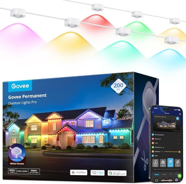 Govee Permanent Outdoor Lights Pro (200ft) Review: The Ultimate Smart Home Accent Lighting?