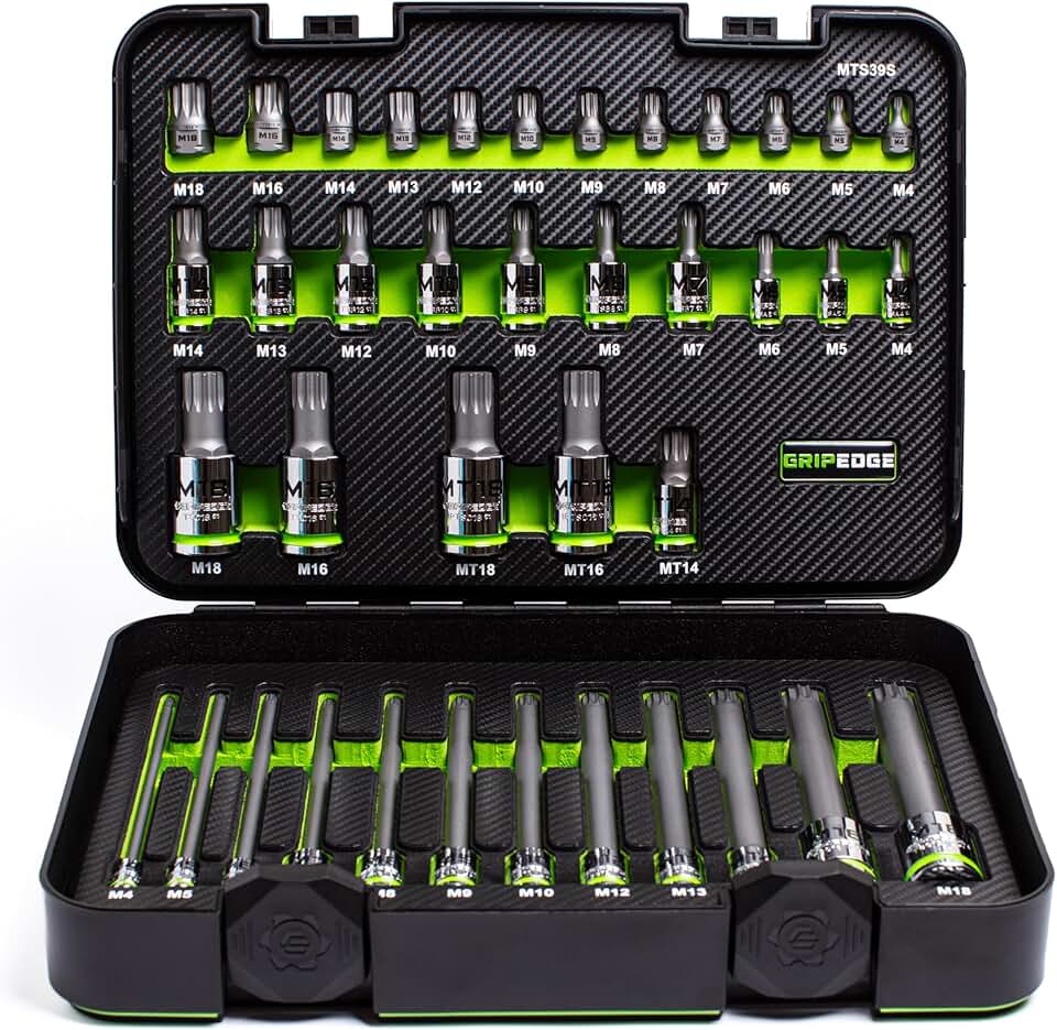 GripEdge Master Bit Socket Set