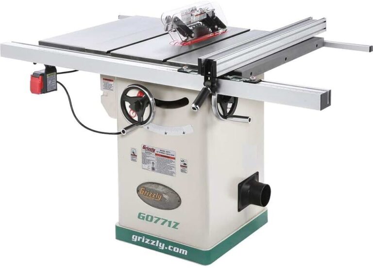 Grizzly G0771Z 10″ Hybrid Table Saw Review: Is This 2 HP Powerhouse Your Next Workshop Upgrade?