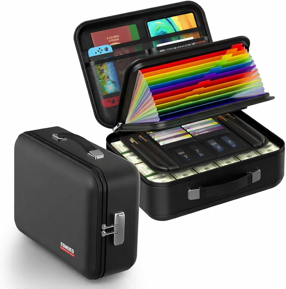 EDMUED Fireproof Box