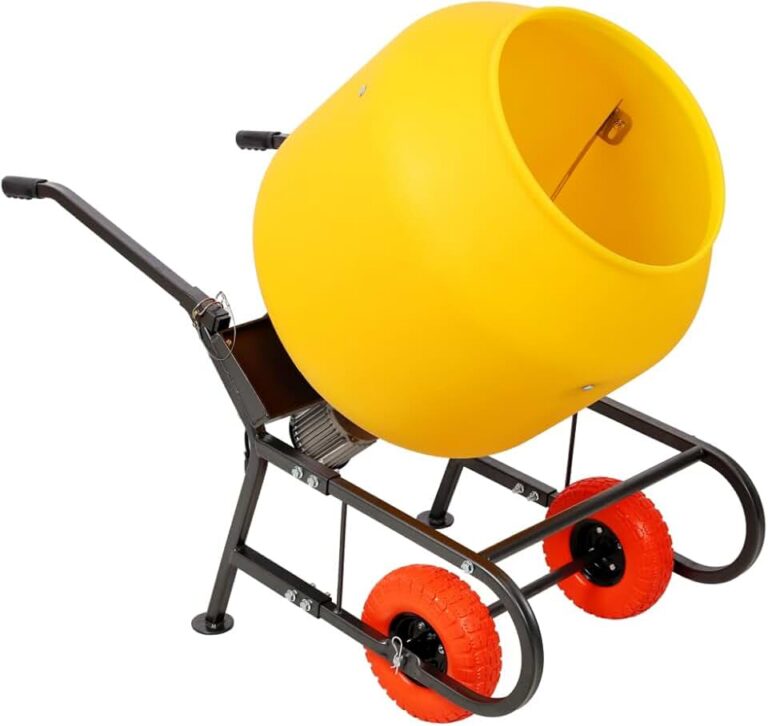 Hands-On Review: The 6 CUFT Portable Electric Concrete Mixer â Your Next DIY & Small Project Champion?