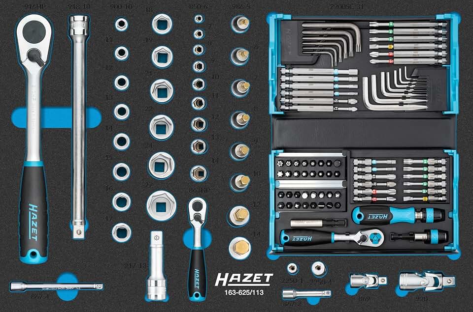 HAZET 113-piece Socket Set