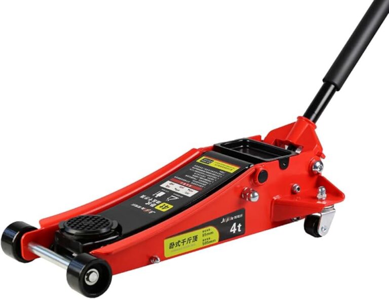Heavy-Duty Lifting Power: Reviewing the 4-Ton Low Profile Hydraulic Floor Jack for Your Garage