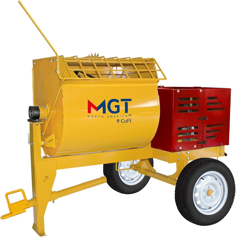 Heavy-Duty Mortar Mixer