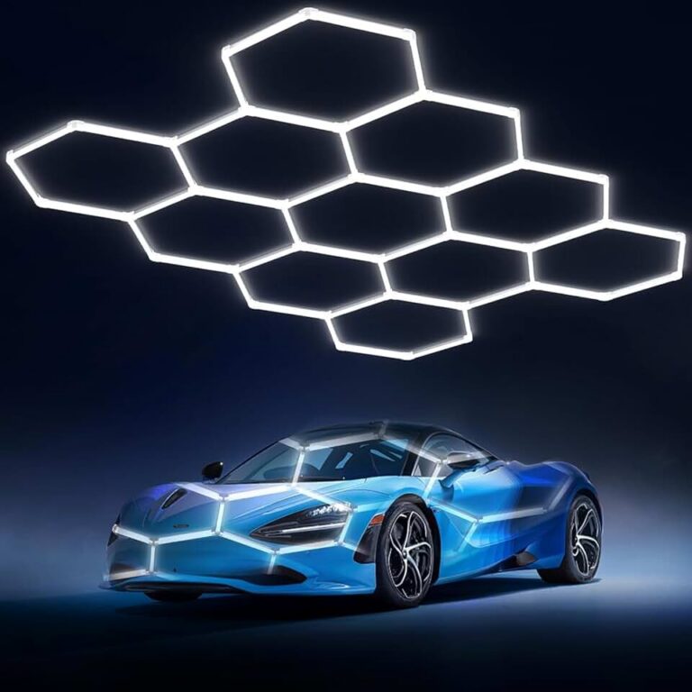 Hexagon Garage Lights