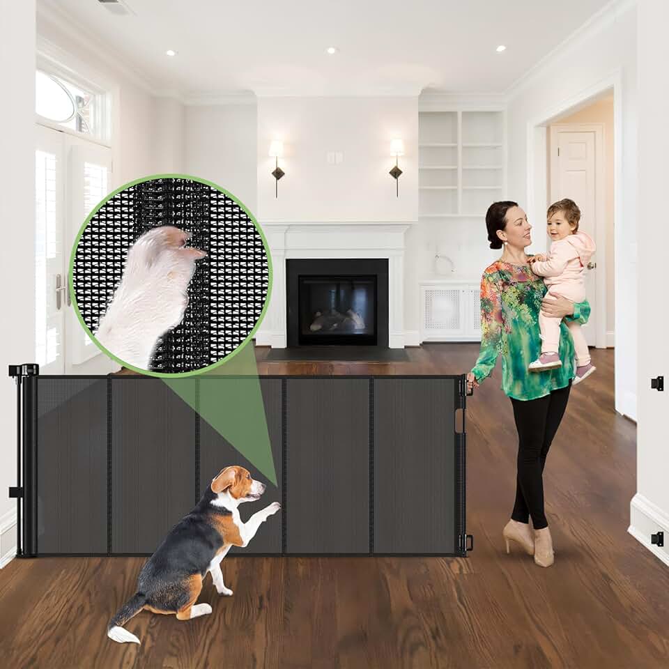 96 Inch Retractable Gate