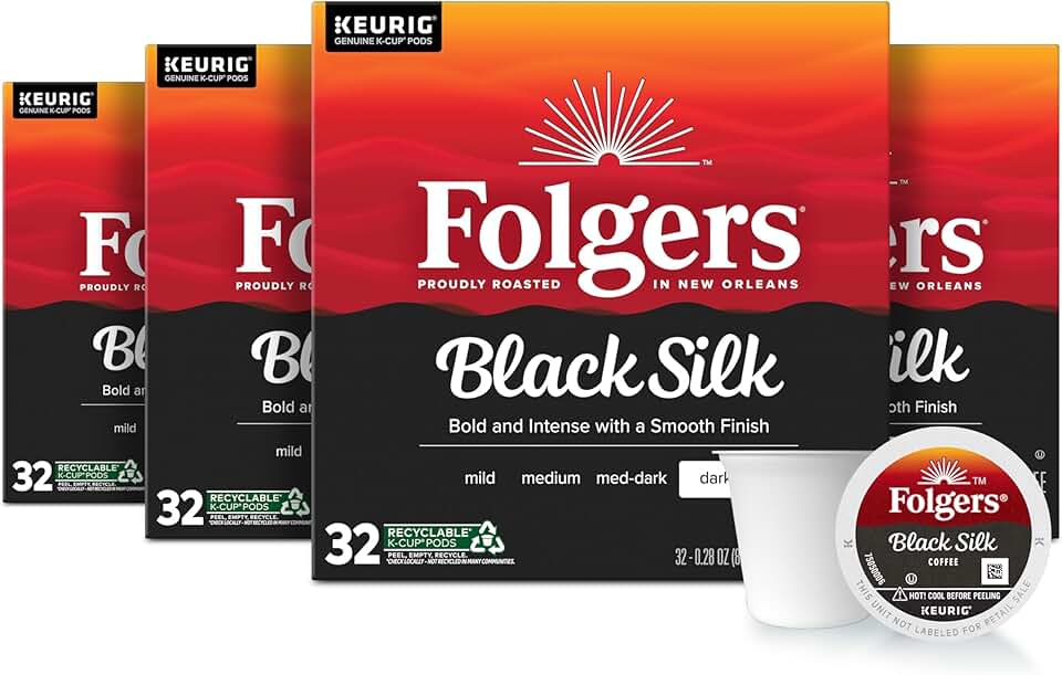 Folgers Black Silk K-Cups