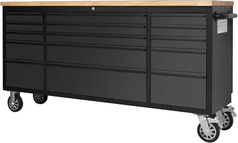 Honest Review: Is the 72-Inch Heavy-Duty Rolling Tool Chest & Mobile Workbench Right for Your Garage?