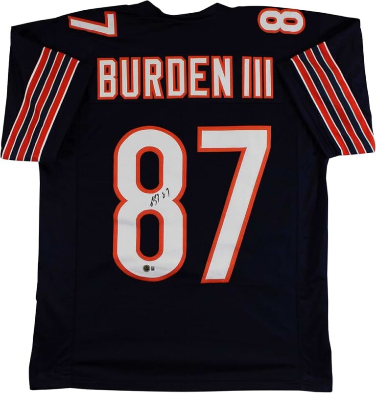 Luther Burden Signed Jersey