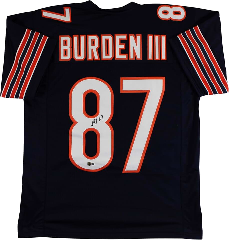 Luther Burden Signed Jersey