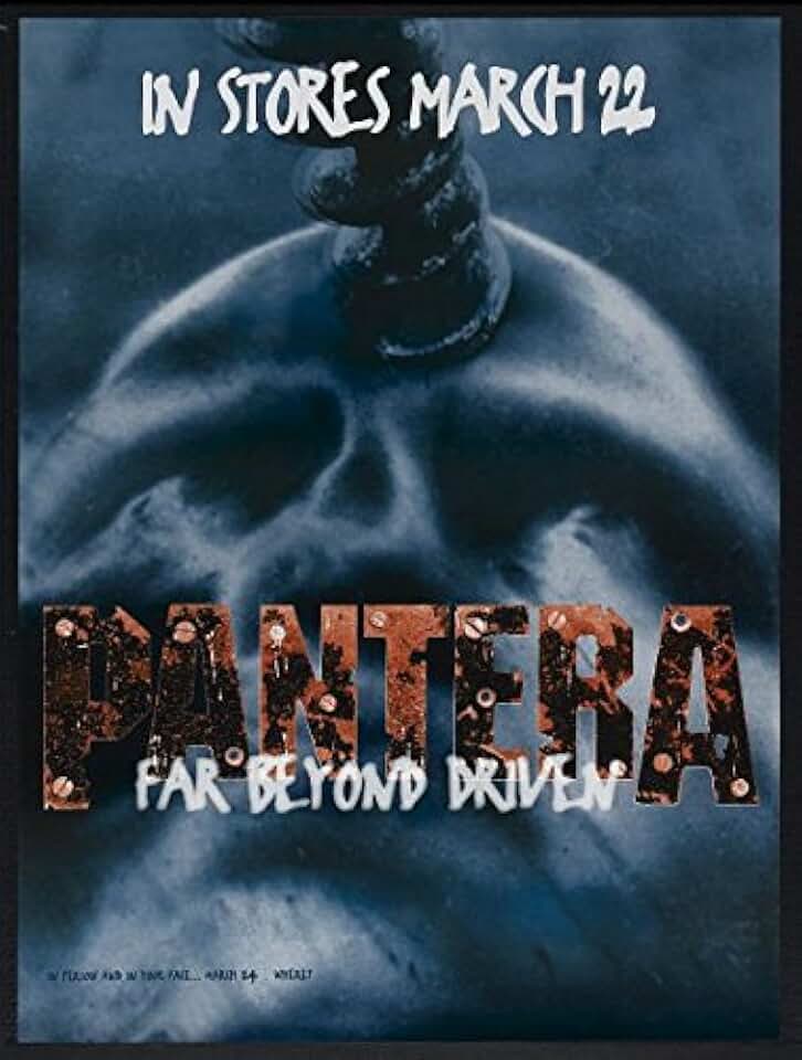 Pantera Far Beyond Poster