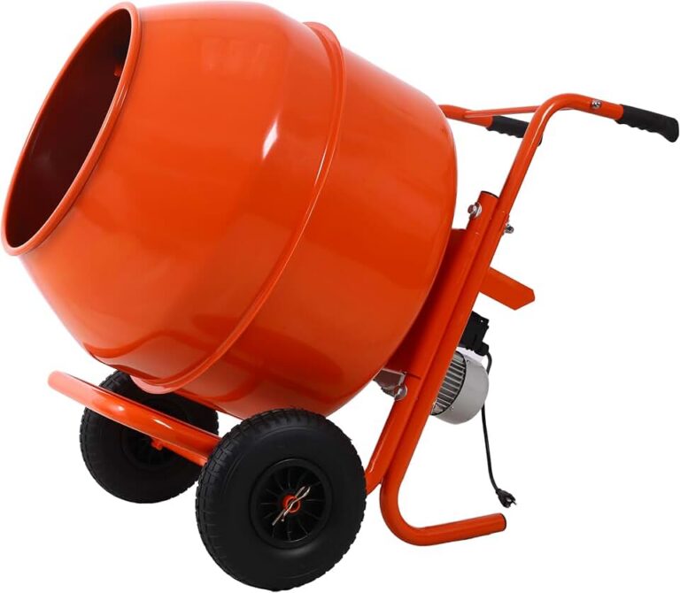 Honest Review: The 224L 8 Cubic Feet Portable Electric Cement Mixer – Your Next DIY & Construction Companion?