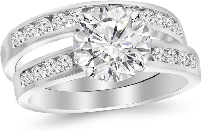 Houston Diamond District Wedding Set