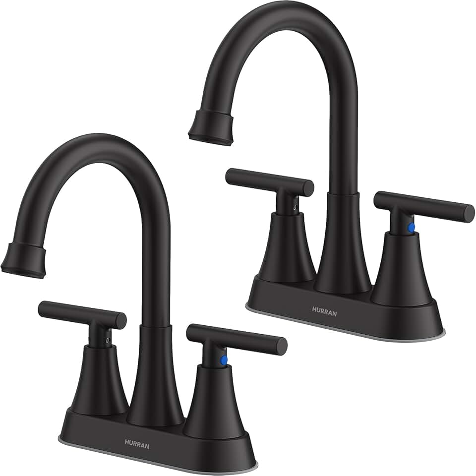 Hurran Matte Black Faucet