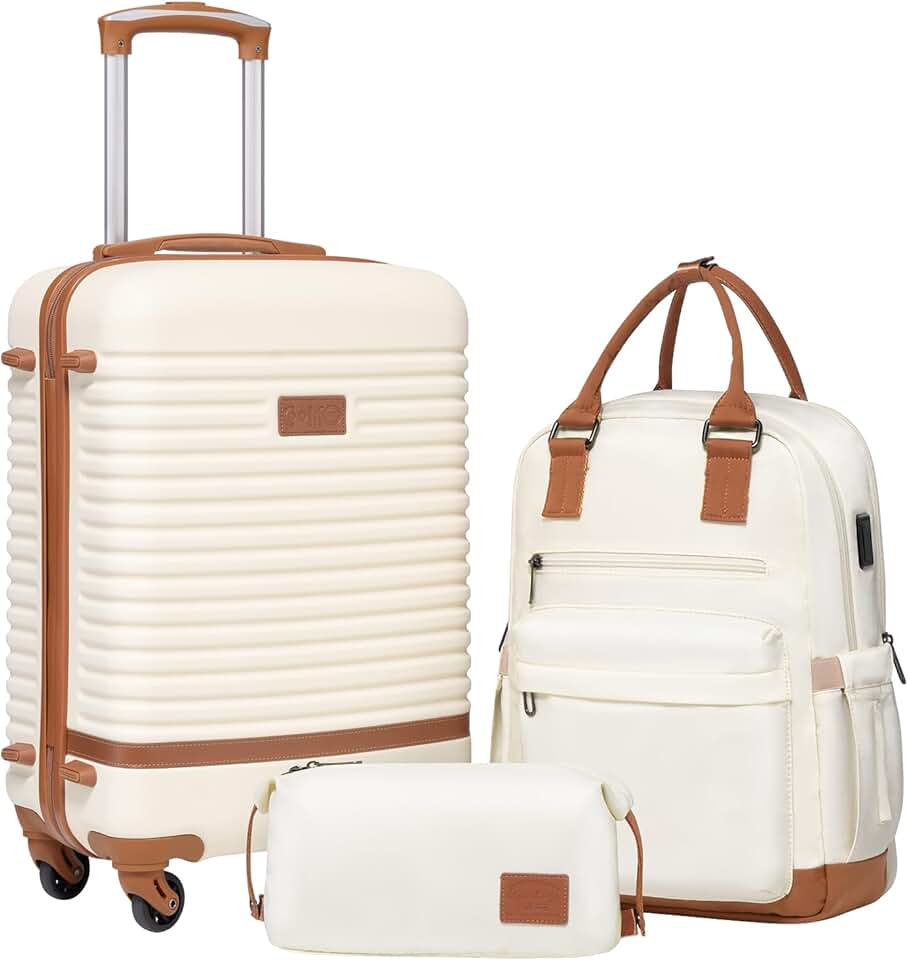 Coolife Suitcase Set