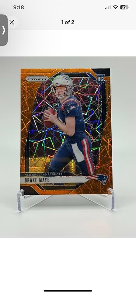 Drake Maye Rookie Card