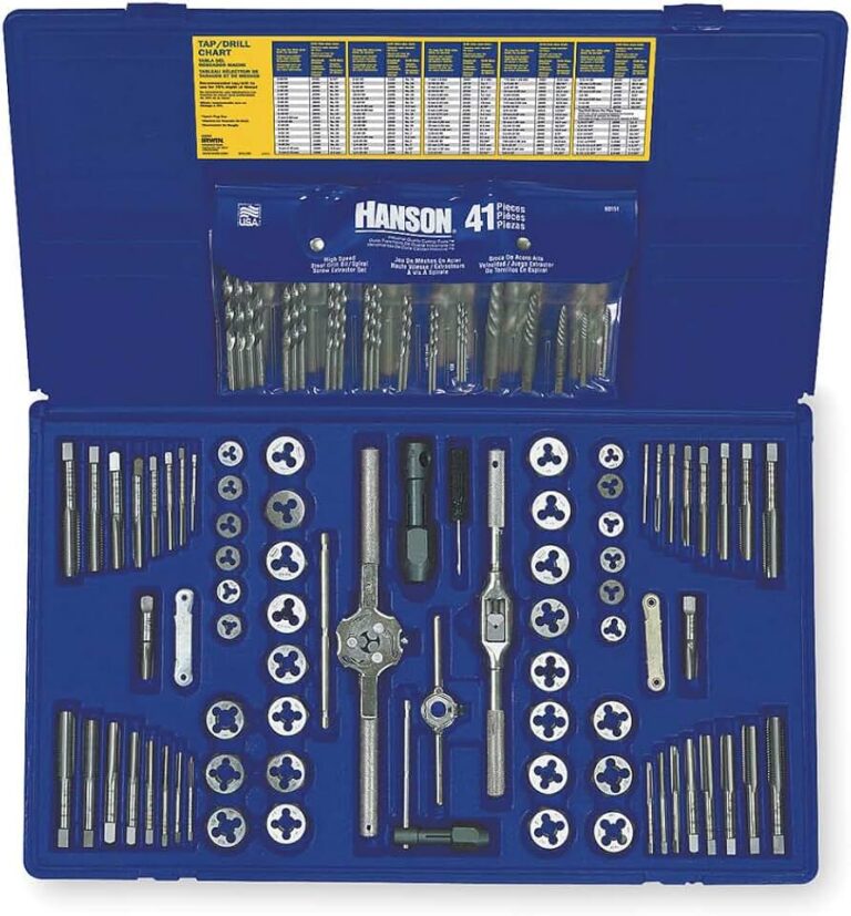 IRWIN Tools Hanson 117-Piece Tap & Die & Drill Bit Deluxe Set Review: Your Ultimate Threading Solution?