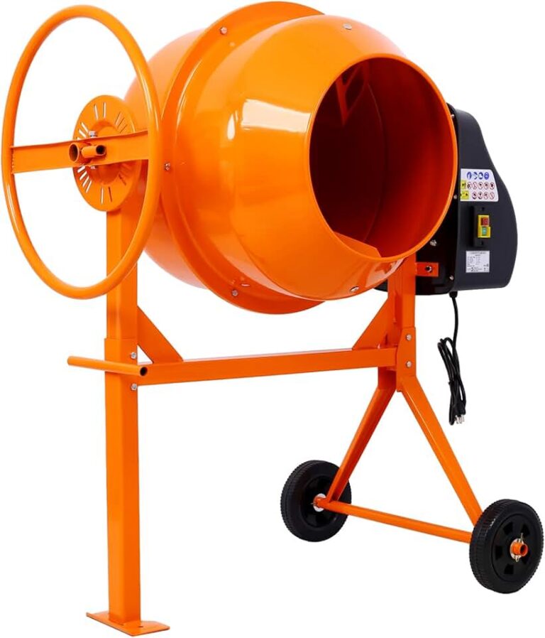 Is the 5 Cu. Ft. Portable Electric Cement Mixer Right for Your Next Project? An Honest Review