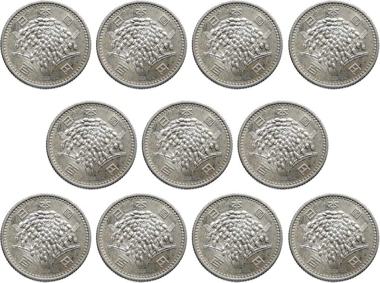Japanese 100 Yen Coins