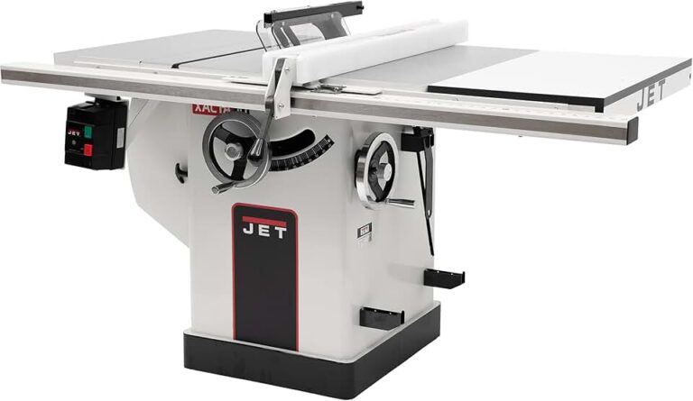 JET 10-Inch Deluxe XACTA Table Saw Review: Is This 3 HP Woodworking Beast Worth It?