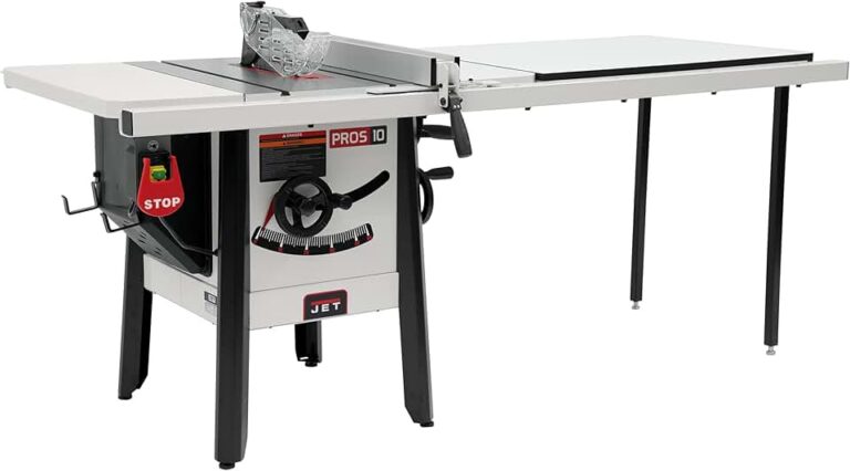 JET ProShop II 10-Inch Table Saw (JPS-10) Review: Is This 52-Inch Rip Saw Your Next Workshop Upgrade?