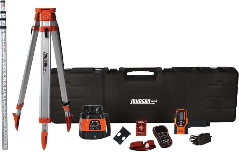 Johnson Level 99-028K Review: The Ultimate Self-Leveling Rotary Laser for Your Job Site?