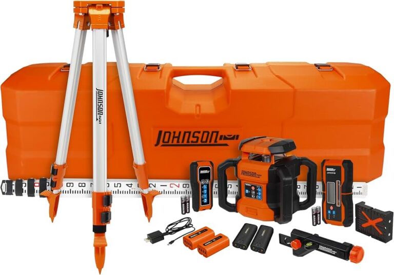 Johnson Level JRT300-RDHV-S Review: Is This 4,000FT Red Rotary Laser System Right for Your Project?