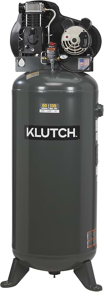 Klutch 60-Gallon Air Compressor