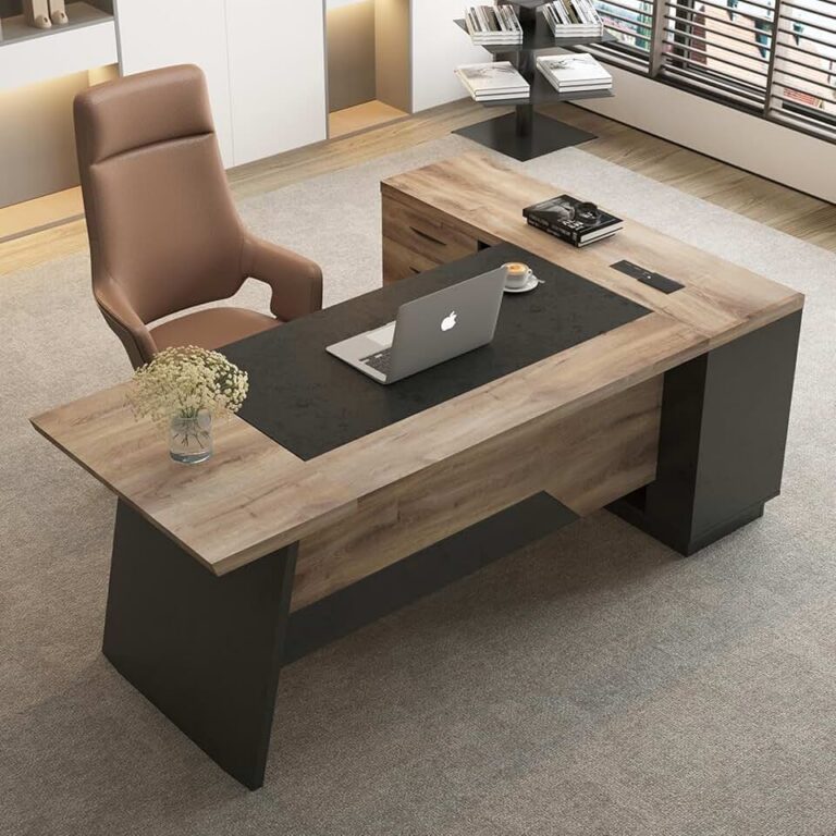 L Shape Executive Desk Review: Is This 78-Inch Industrial Desk Perfect for Your Home Office?