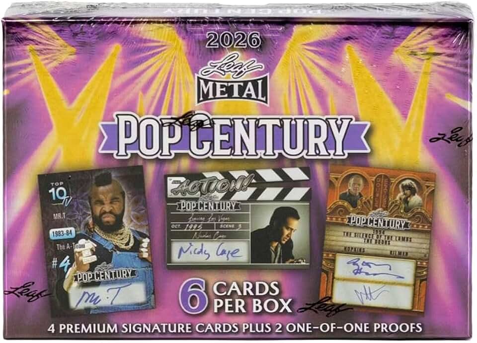 Leaf Metal Pop Century box
