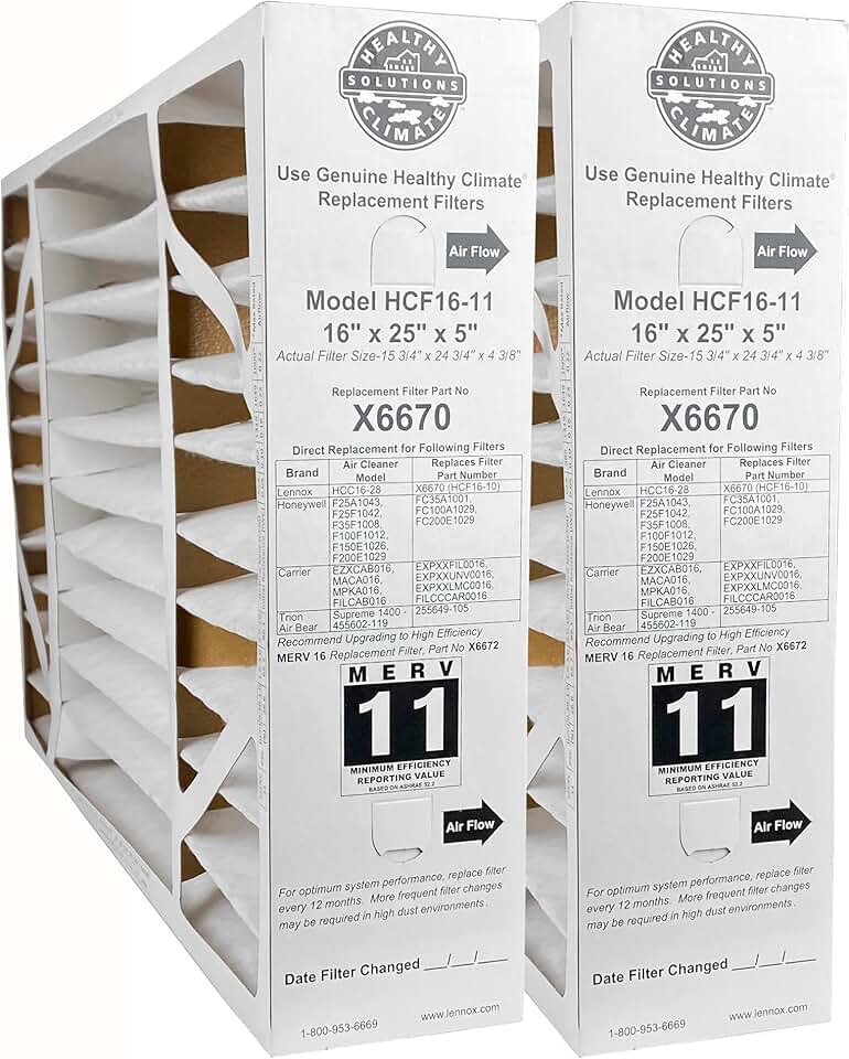 Lennox X6670 Air Filter