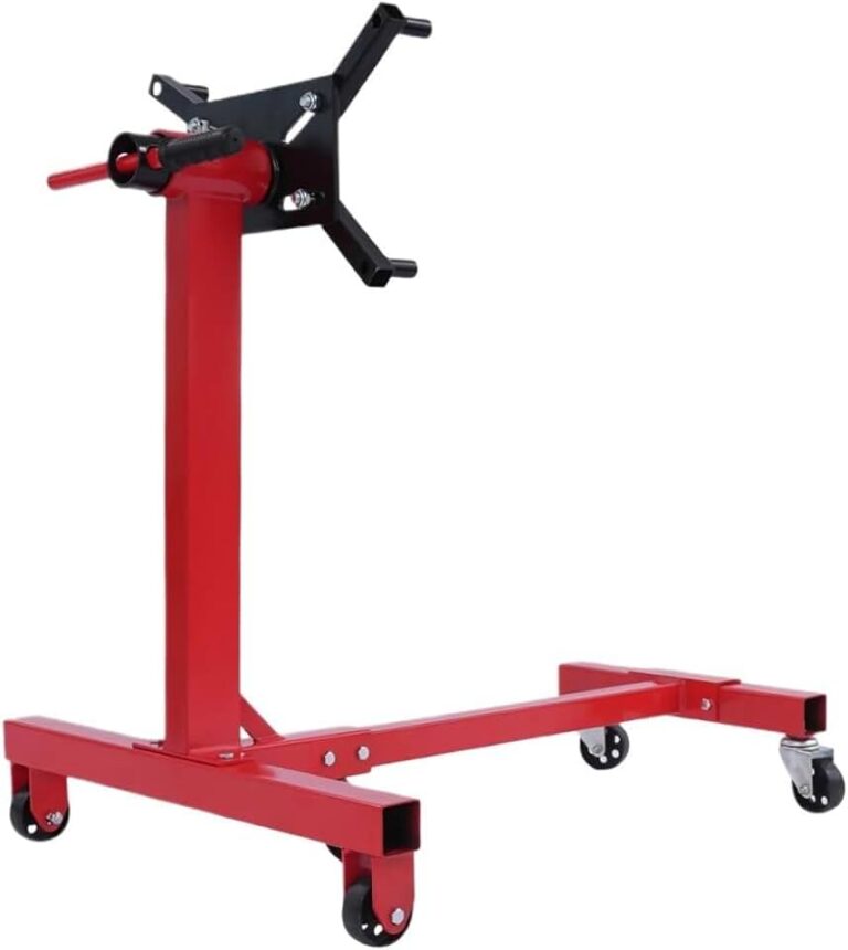 LINGYUE 1250lbs Rotating Engine Stand Review: Heavy-Duty, 360° Access for Your Garage & Shop