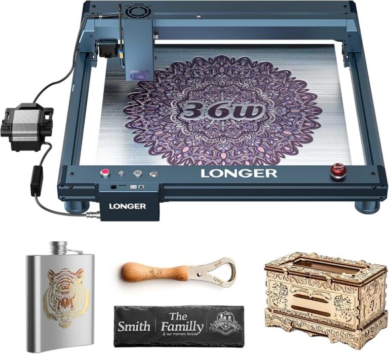 Longer Laser B1 Review: Is This 36000mW Laser Cutter & Engraver Your Next Workshop Upgrade?