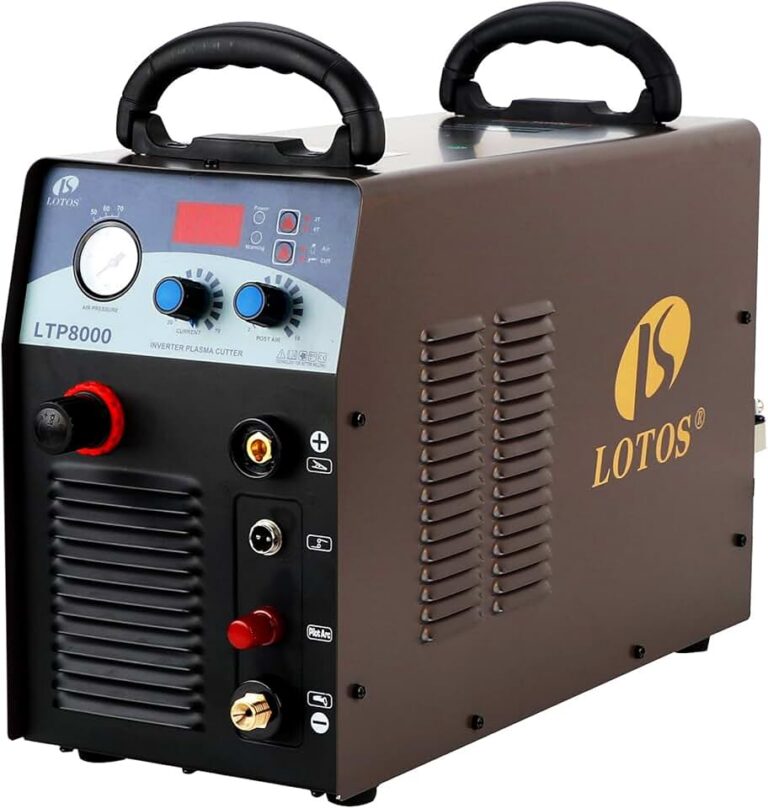 Lotos LTP8000 80A Plasma Cutter Review: Is This 1-Inch Clean Cut Machine Right for Your Shop?