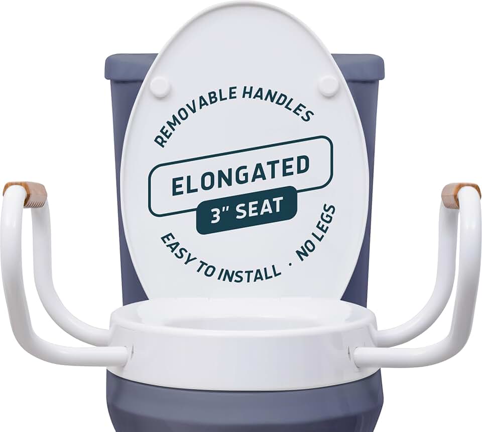 Lunderg Raised Toilet Seat