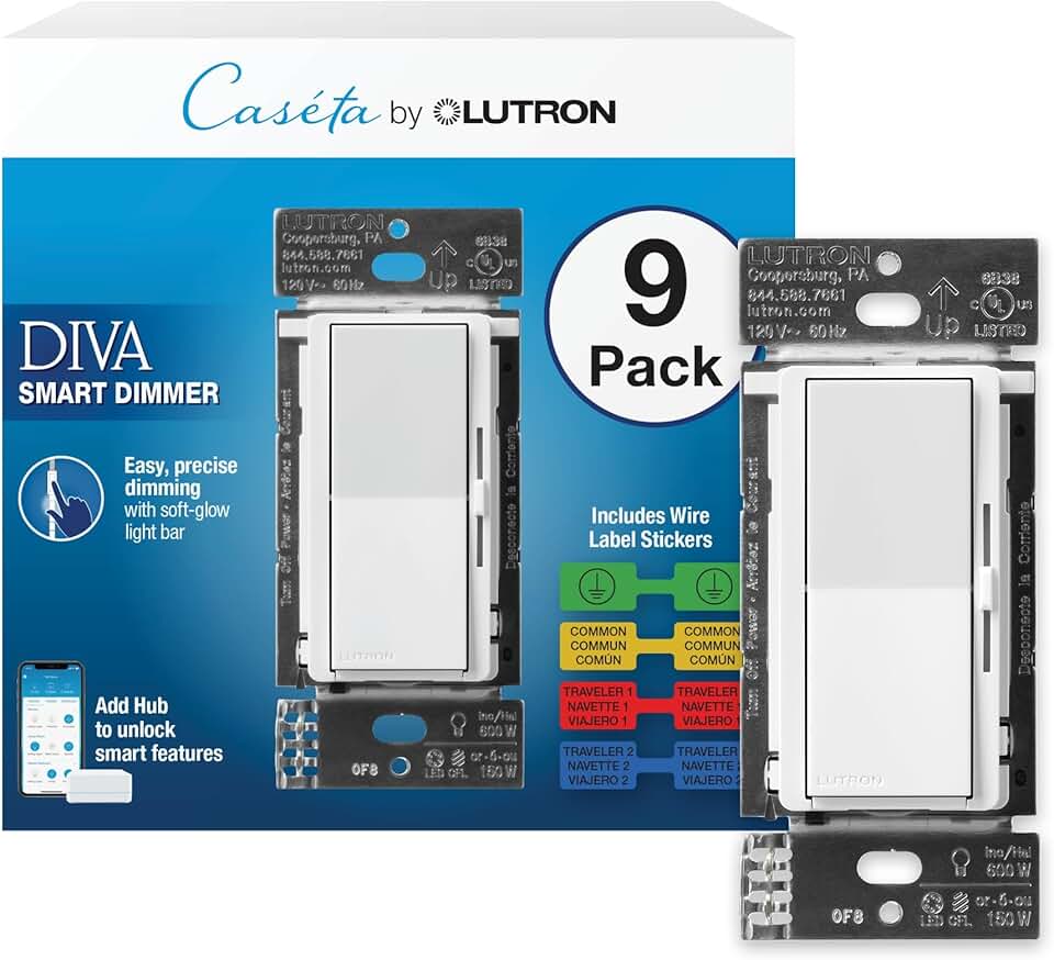 Lutron Diva Smart Dimmer