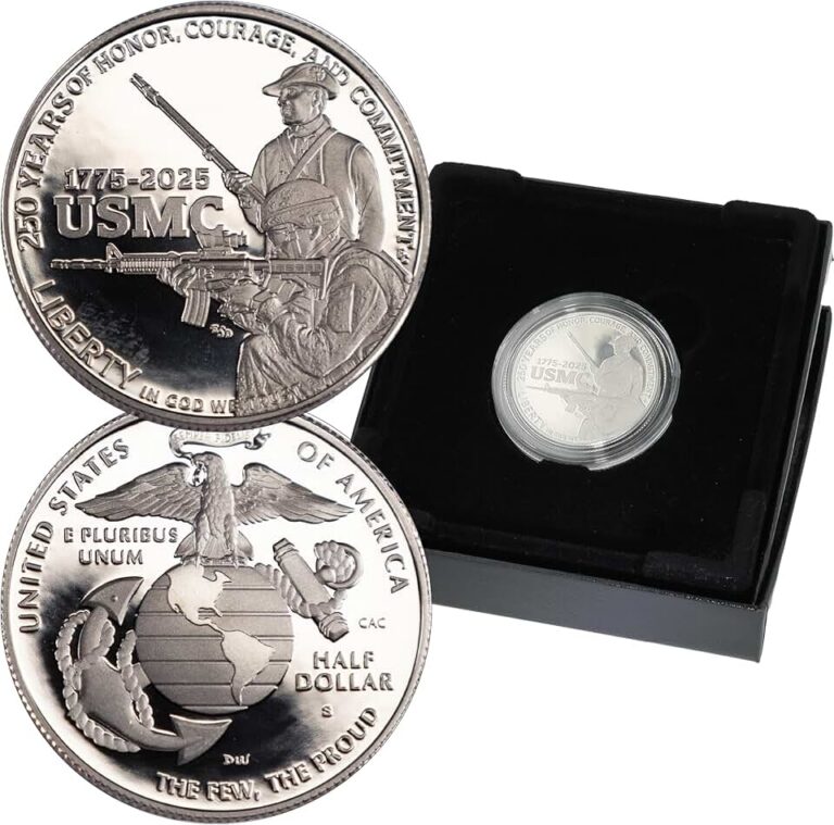 Marine Corps 250th Half Dollar