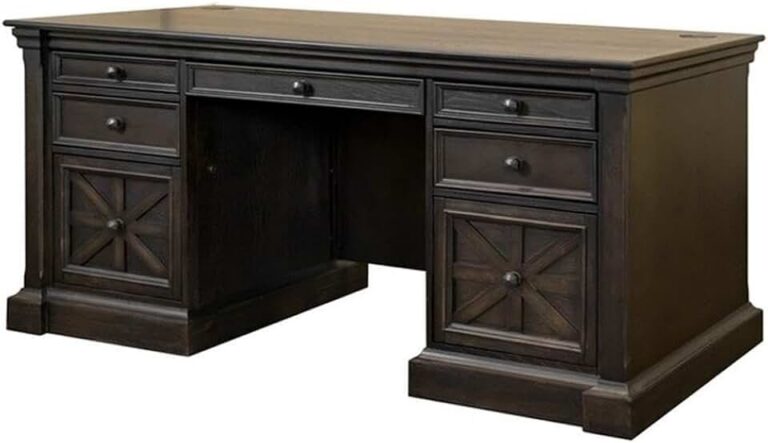 Martin Furniture 66″ Wood Double Pedestal Executive Desk Review: Your Ultimate Home Office Upgrade?