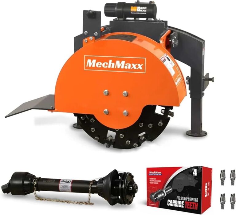 MechMaxx SG24 PTO Stump Grinder Review: Heavy-Duty Stump Removal for 15-45HP Tractors