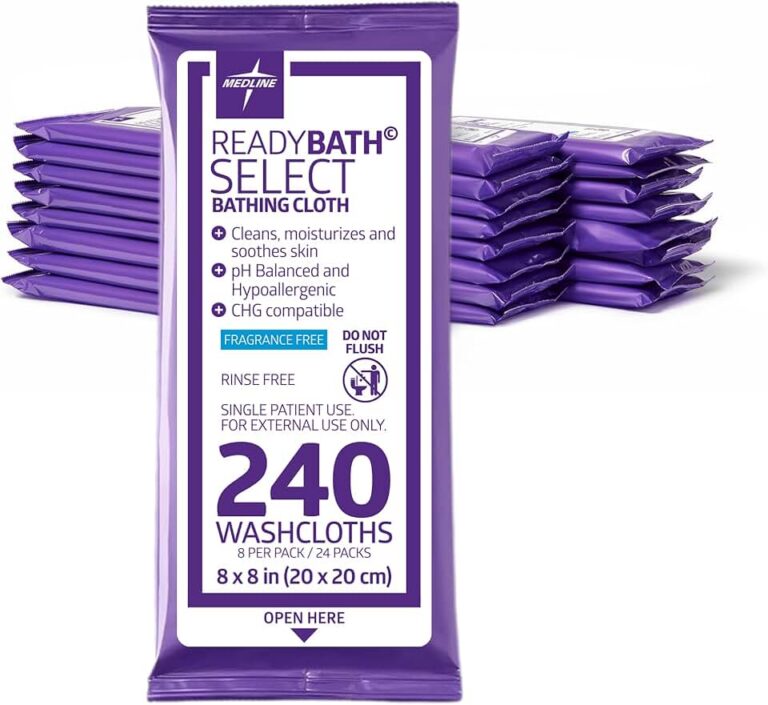 Medline Readybath Wipes