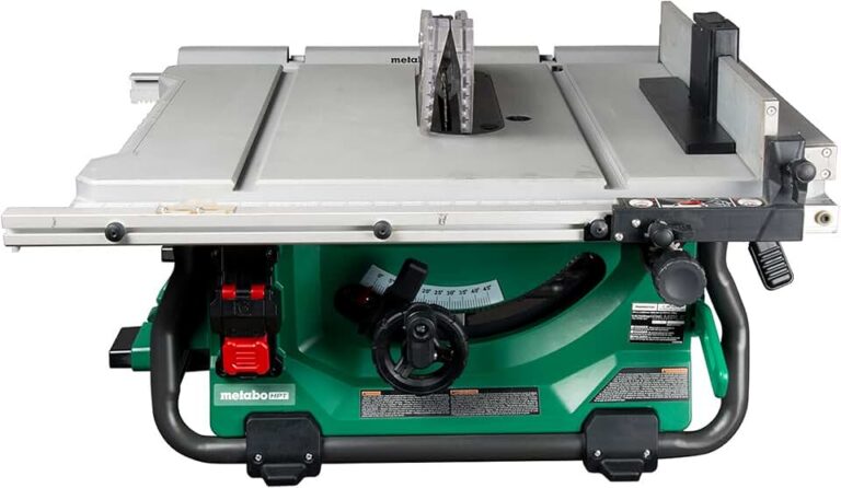 Metabo HPT 36V MultiVolt 10-Inch Cordless Table Saw Review: Power and Portability for Your Workshop