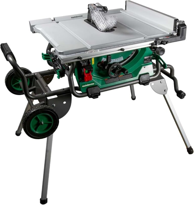 Metabo HPT C10RJS 10-Inch Table Saw Review: Is This 15-Amp Powerhouse Right for Your Workshop?