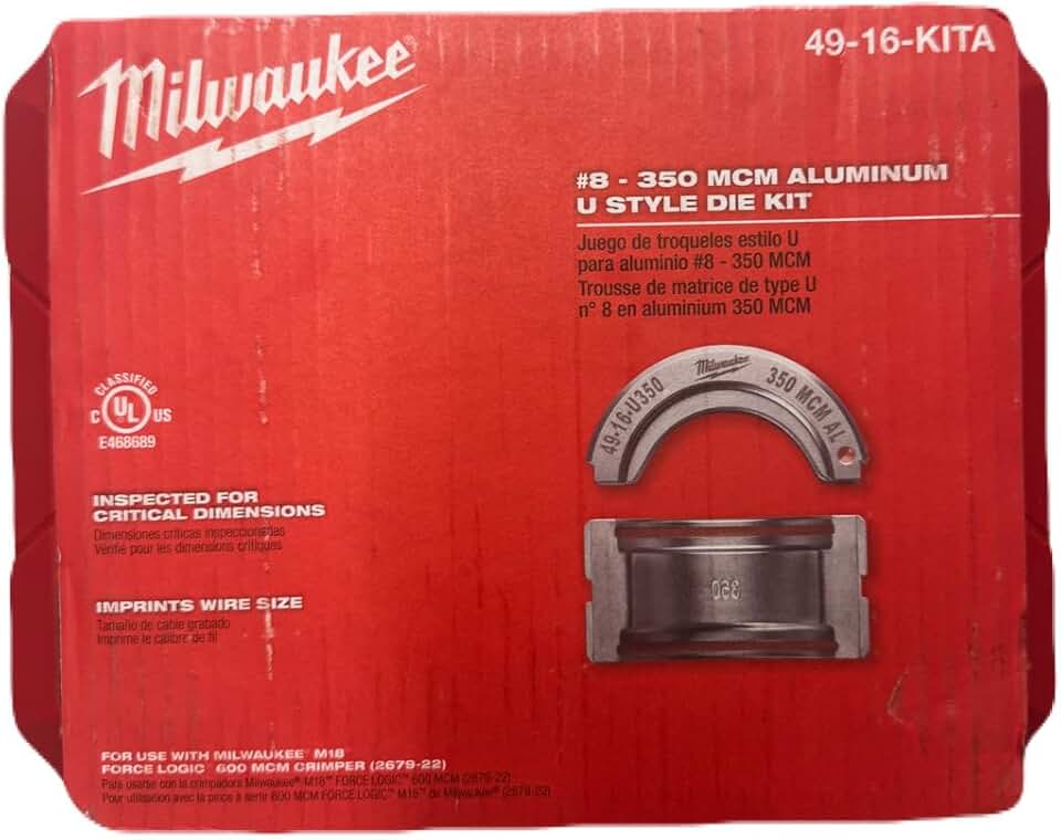 Milwaukee 1 inch Punch Die