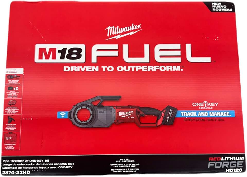 Milwaukee M18 Pipe Threader