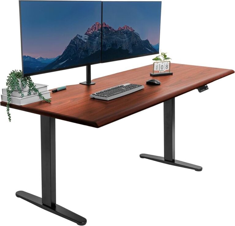 Mount-It! 72″ Hazelnut Electric Standing Desk Review: The Ultimate Executive Workspace Upgrade?