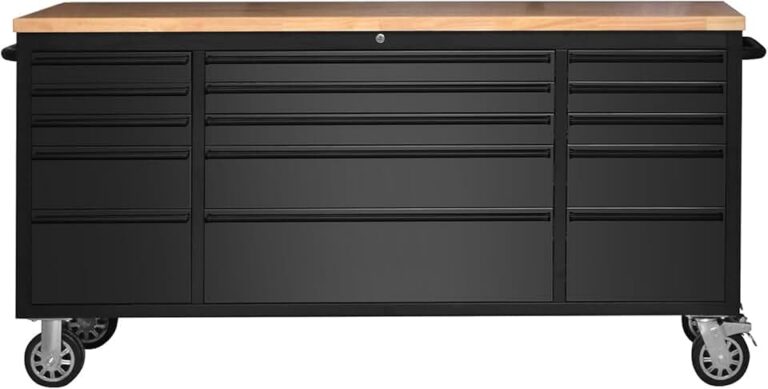 My Honest Review: The 72″ Heavy-Duty Rolling Tool Chest & Workbench – Is It Right for Your Garage?