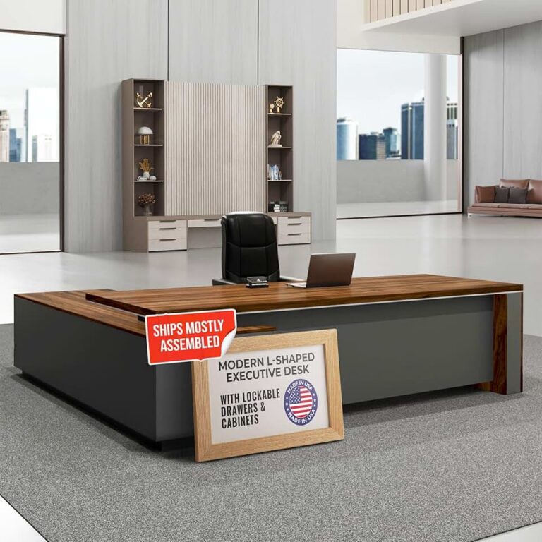 OfficeSimpli Modern L-Shaped Executive Desk Review: Is This Premium Workstation Worth It?