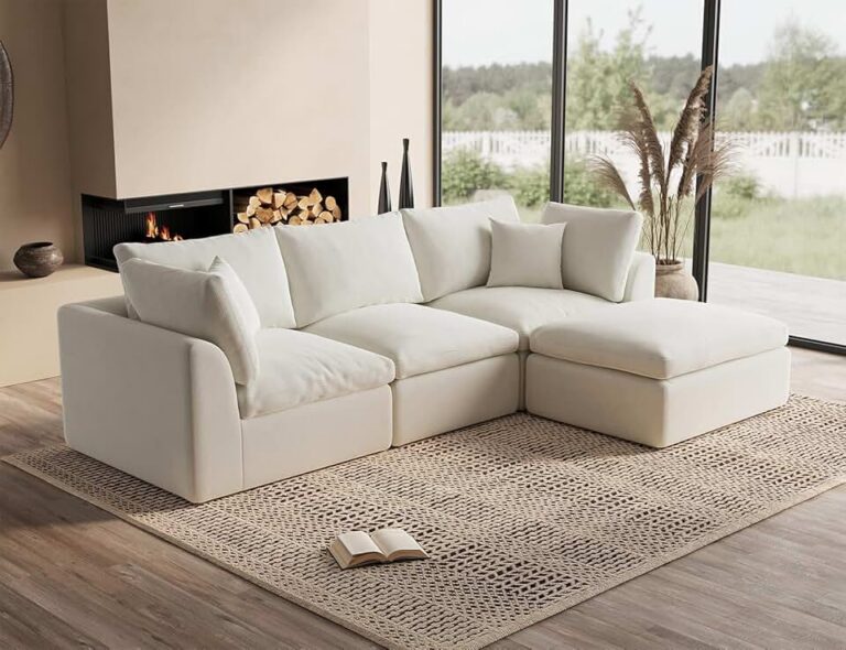 ohllob 110″ Cloud Sectional Couch Review: Is This Modular L-Shape Sofa Your Dream Living Room Upgrade?